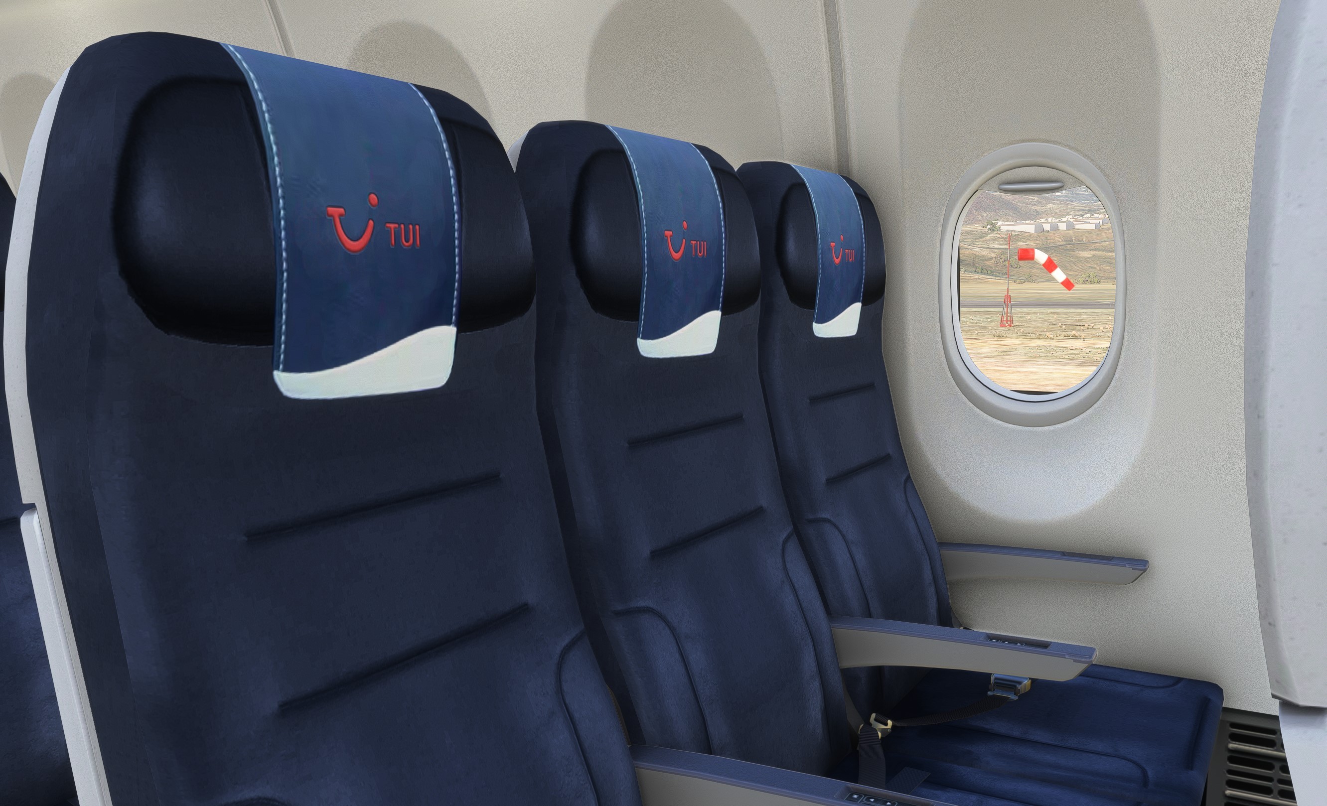 iFly 737 MAX Tui Airways interior